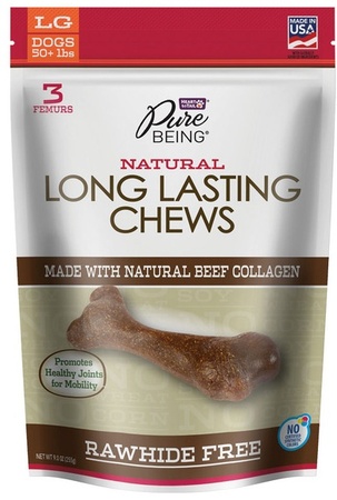 Pure Being Natural Long Lasting Collagen Dog Chew - Femur