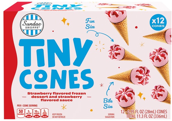 Sundae Shoppe Tiny Cones - Strawberry