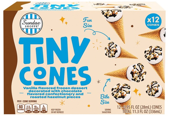 Sundae Shoppe Tiny Cones - Vanilla