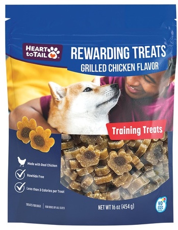 Heart to Tail Rewarding Dog Treat - Grilled Chicken