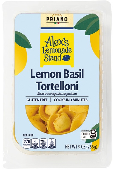 Priano Gluten Free Lemon Basil Tortelloni -
