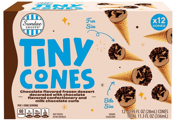 Sundae Shoppe Tiny Cones - Chocolate