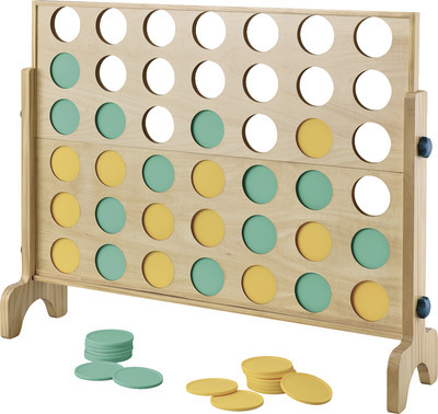 Crane Giant Toppling Blocks or Wooden 4-in-a-Row