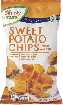 Simply Nature Sweet Potato Chips