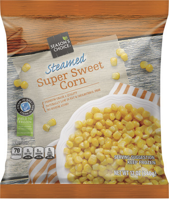 Season's Choice Steamed Frozen Sweet Corn