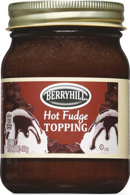 Berryhill Ice Cream Topping Hot Fudge or Caramel