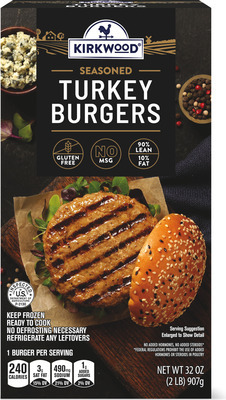 Kirkwood Seasoned Turkey Burgers