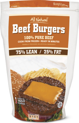 75/25 Ground Beef Patties