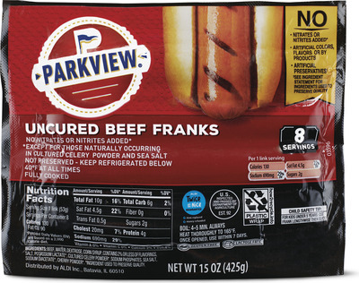 Parkview Uncured Beef Franks