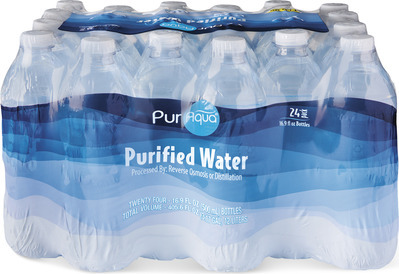 PurAqua 24-Pack Purified Drinking Water