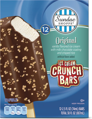 Sundae Shoppe Vanilla Bars or Crunch Bars