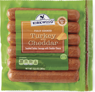 Kirkwood Turkey & Cheddar or Jalapeño Smoked Sausage