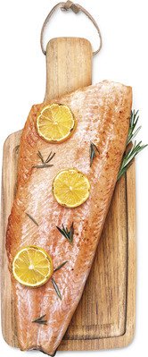 Fresh Atlantic Salmon Side