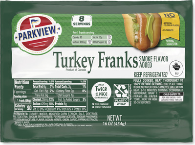 Parkview Turkey Franks