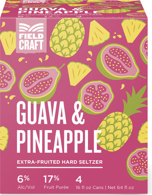 Fieldcraft Guava & Pineapple Fruited Seltzer