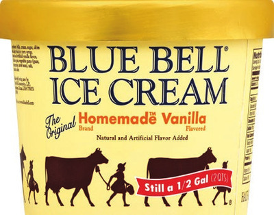 Blue Bell Ice Cream 64 oz or ice cream cups 12 ct
