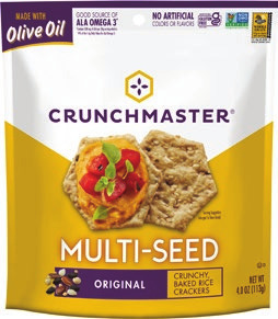 Crunchmaster Crackers 4 oz. Snack Factory Pretzel Crisps 7.2 oz. Fresh Made Tortilla Chips 12 oz or Fresh Cravings Dips 10 - 11 oz