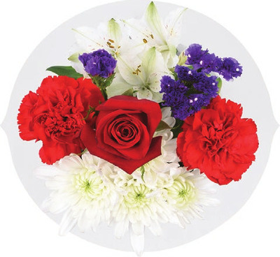 Tiny Treasure Patriotic Bouquet