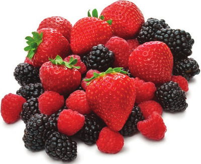 Strawberries 1 lb or Blackberries or Raspberries 6 oz