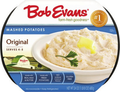 Bob Evans Sides 12-24 oz or Plainville Farms 85% Ground Turkey 16 oz