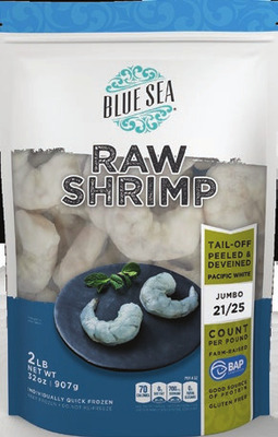 Blue Sea Raw Shrimp