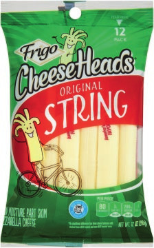 Cheese Heads String Cheese or Combo Pack 6.3-12 oz., Tropicana Pure Premium Orange Juices 46 oz or Milo's Tea or Lemonade Gallon