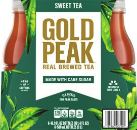 6 Pk Gold Peak Tea 16.9 oz btls or Starbucks Frappuccino 13.7 oz