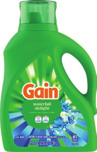 Gain 81 oz, Gain Plus 60 oz, Flings 18 ct or Gain FE Liquid 100 oz
