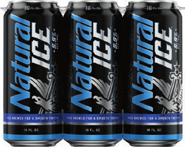 6 Pk Busch, Natural, Bud Ice, Miller High Life or Icehouse