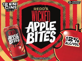 12 Pk Redd's Apple Bites 7.5 oz or 12 Pk Twisted Tea 12 oz