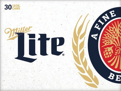 30 Pk Budweiser, Miller or Coors 12 oz cans