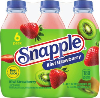 6 Pk Snapple Tea 16.9 oz btls