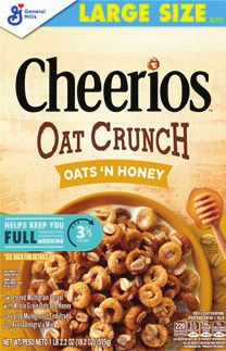 General Mills Cheerios Flavors 10.6-18.2 oz or Post Pebbles or Honey Bunches of Oats Cereal 15 oz