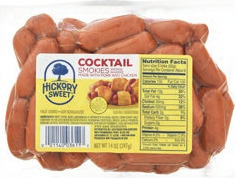 Hillshire Farm Meat Smoked Rope 13-14 oz or Beef Sausage 12 oz or Hickory Sweet Cocktail Smokies 14 oz