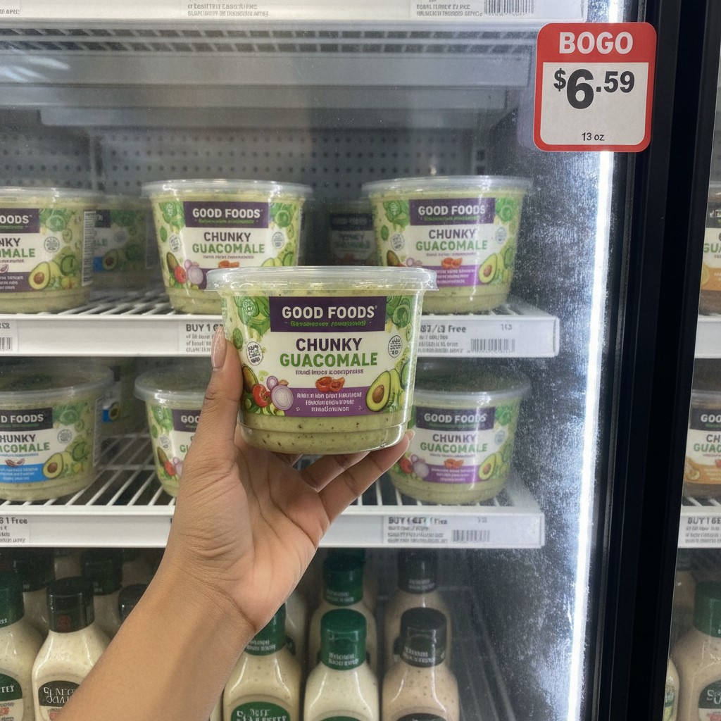 GOOD FOODS CHUNKY GUACAMOLE