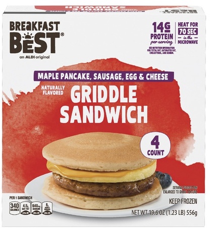 Breakfast Best Griddle Sandwiches -