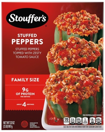 STOUFFER'S Family Size Stuffed Peppers -