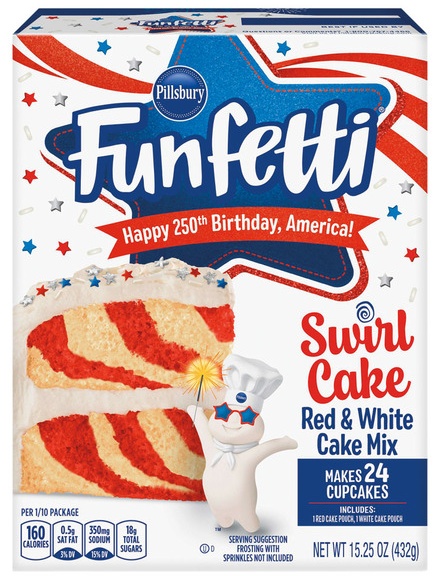Pillsbury Stars & Stripes Funfetti -