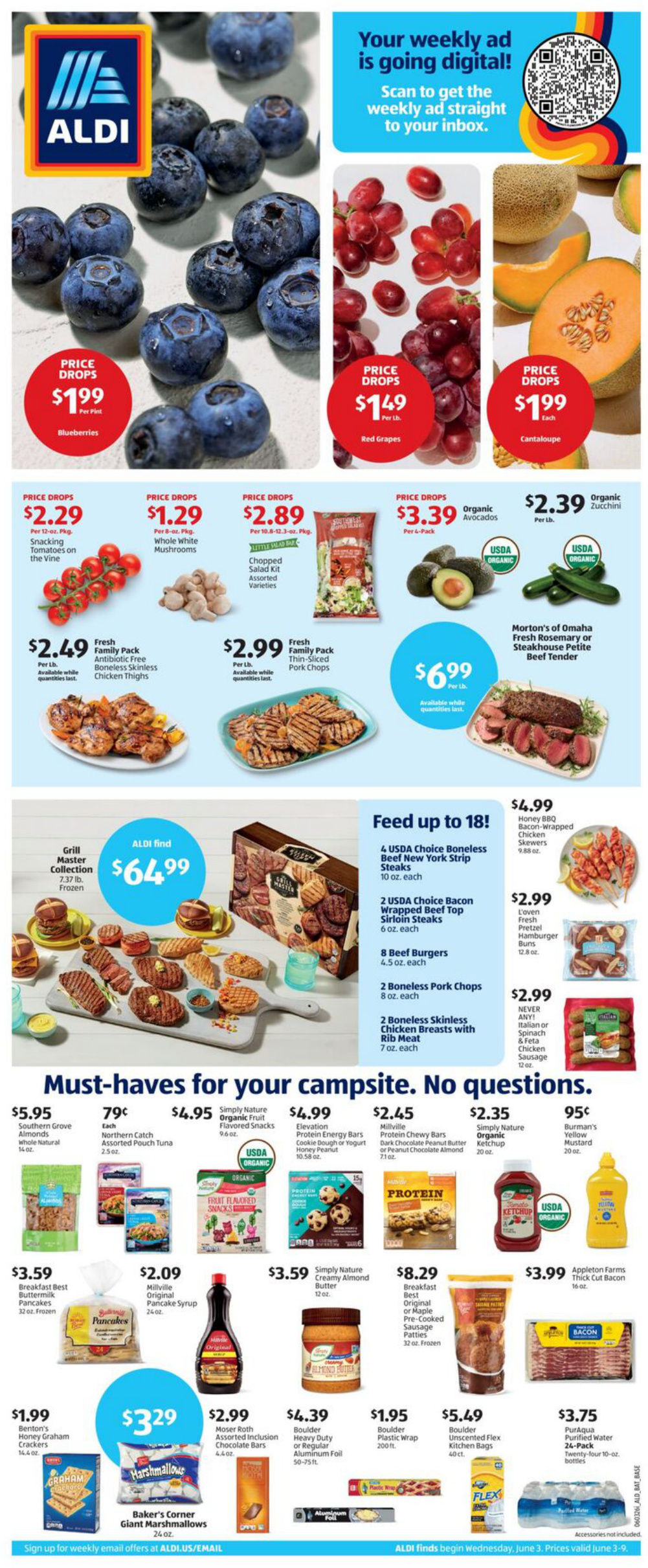 Weekly Ad Flyer (6/3 to 6/9) Page 1