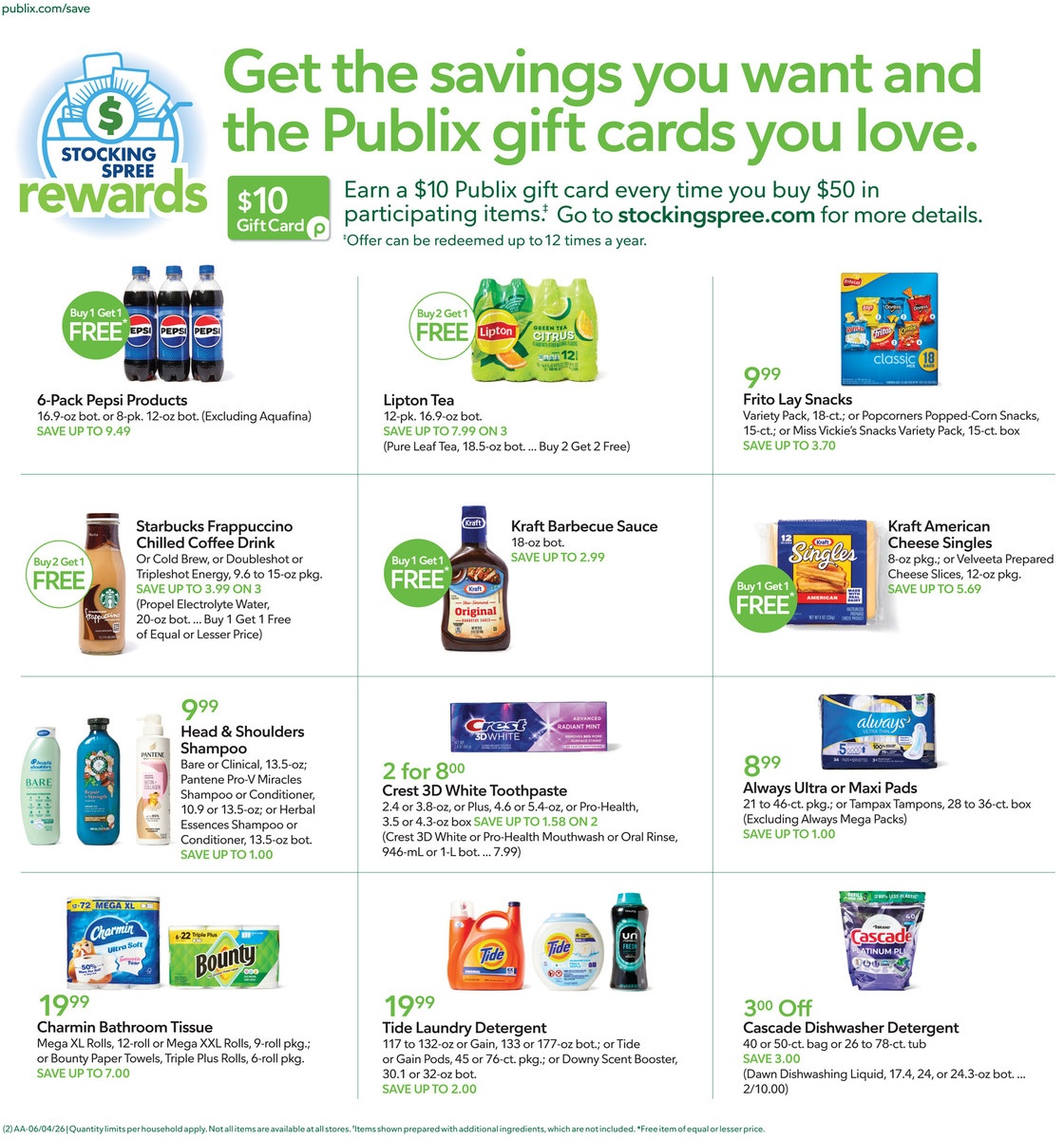 Publix Weekly Ad Page 2