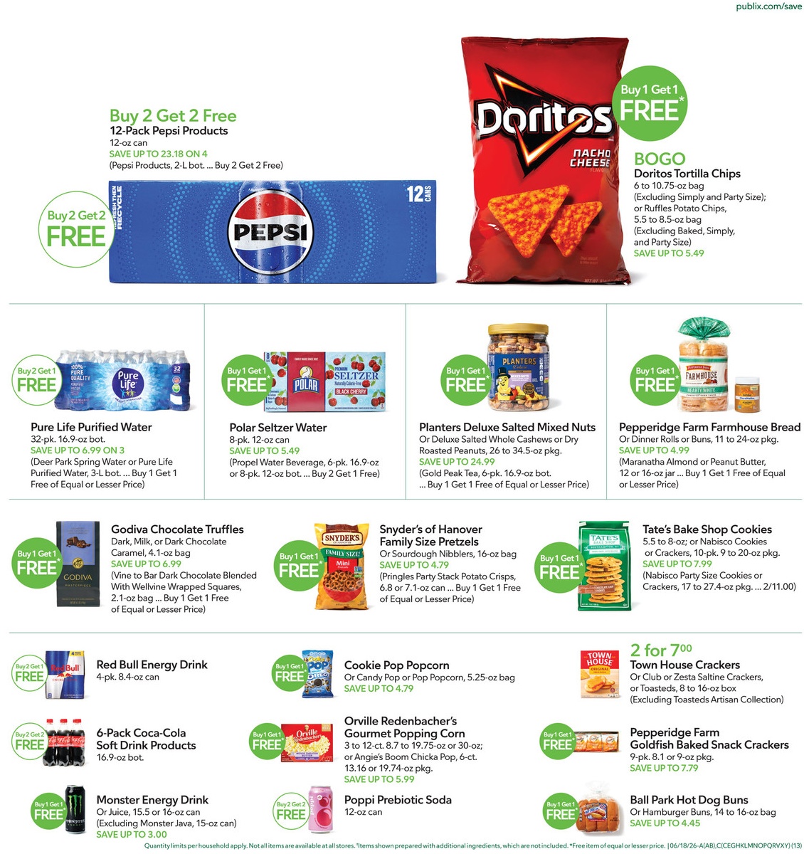 Publix Weekly Ad Page 13
