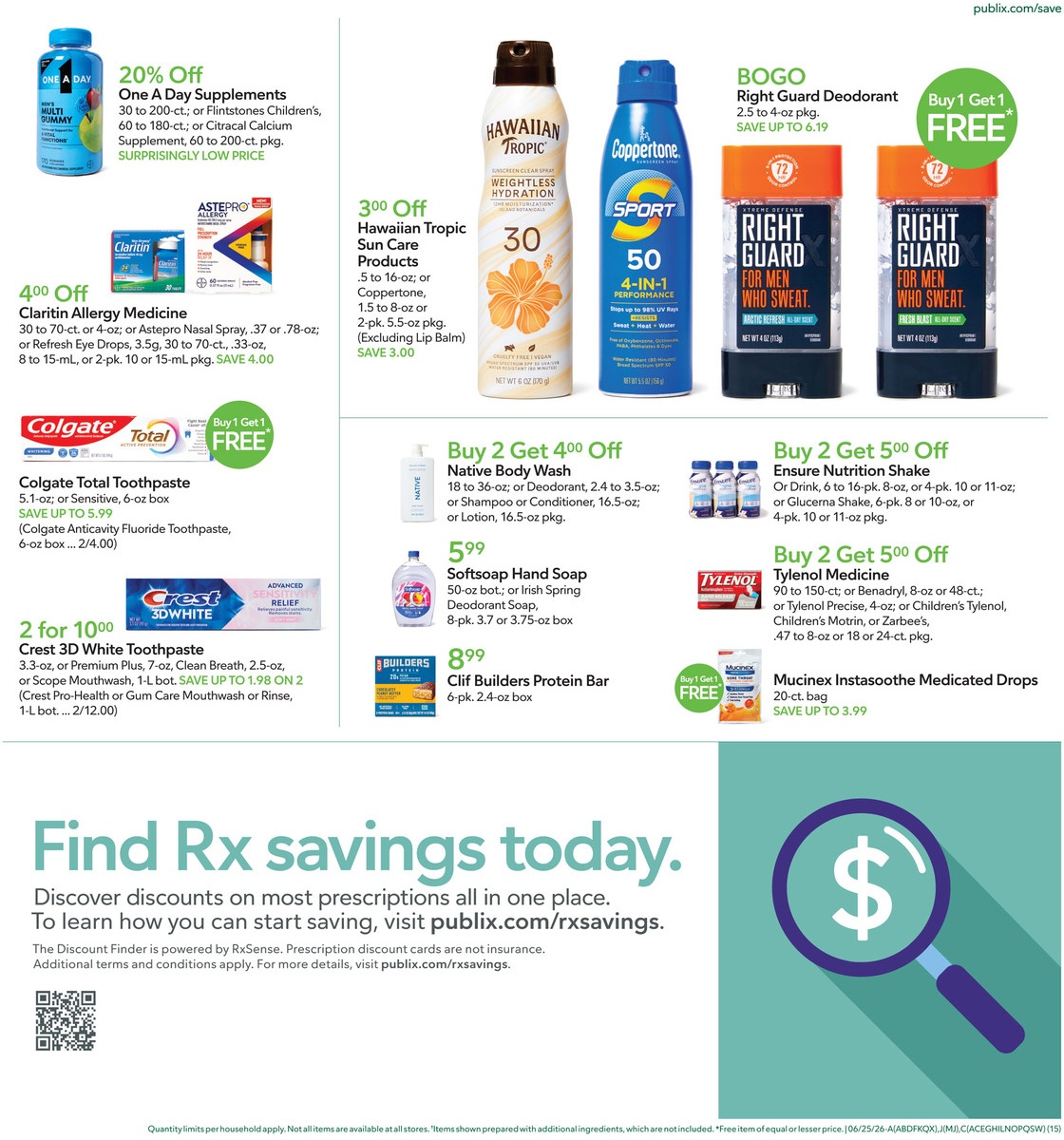 Publix Weekly Ad Page 15