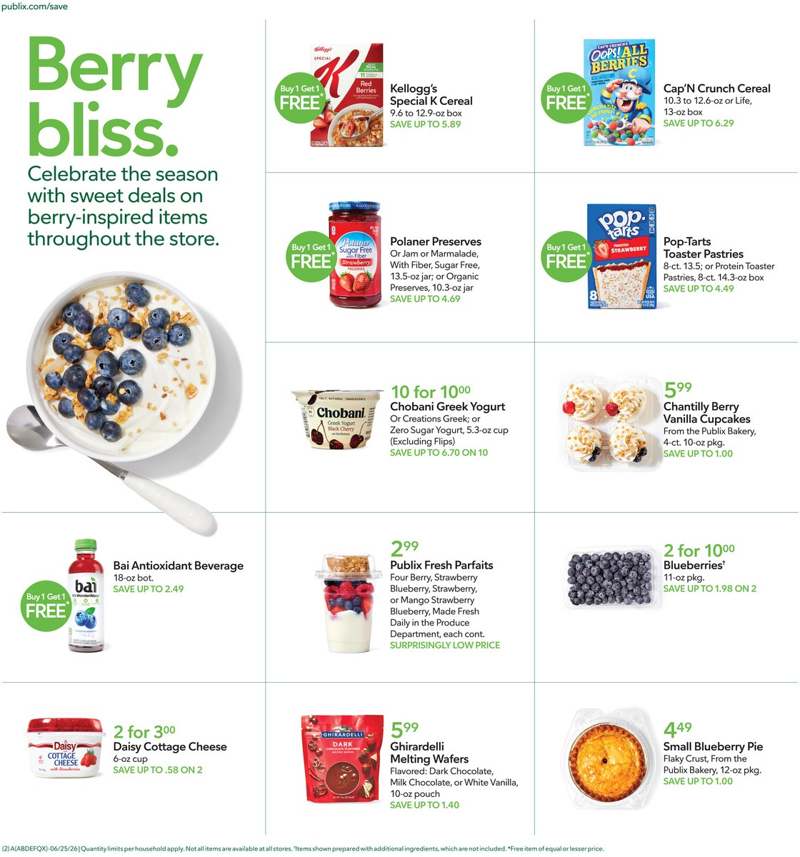 Publix Weekly Ad Page 2