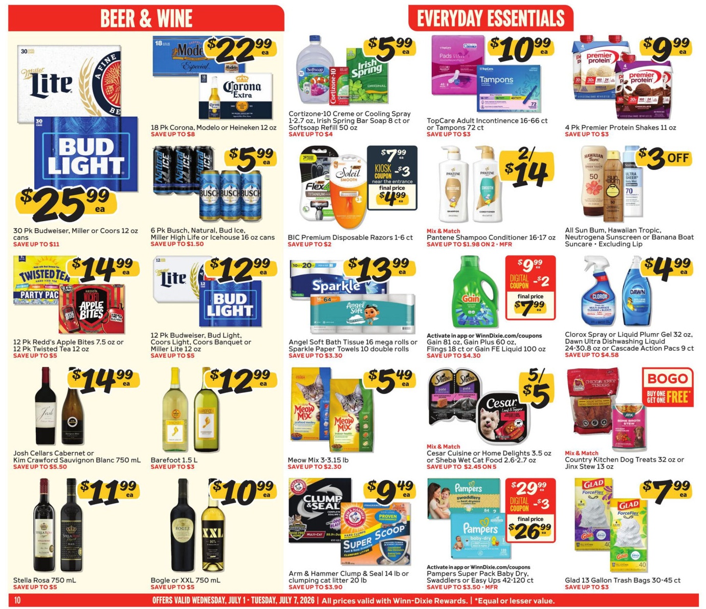 Winn-Dixie Weekly Ad Page 10