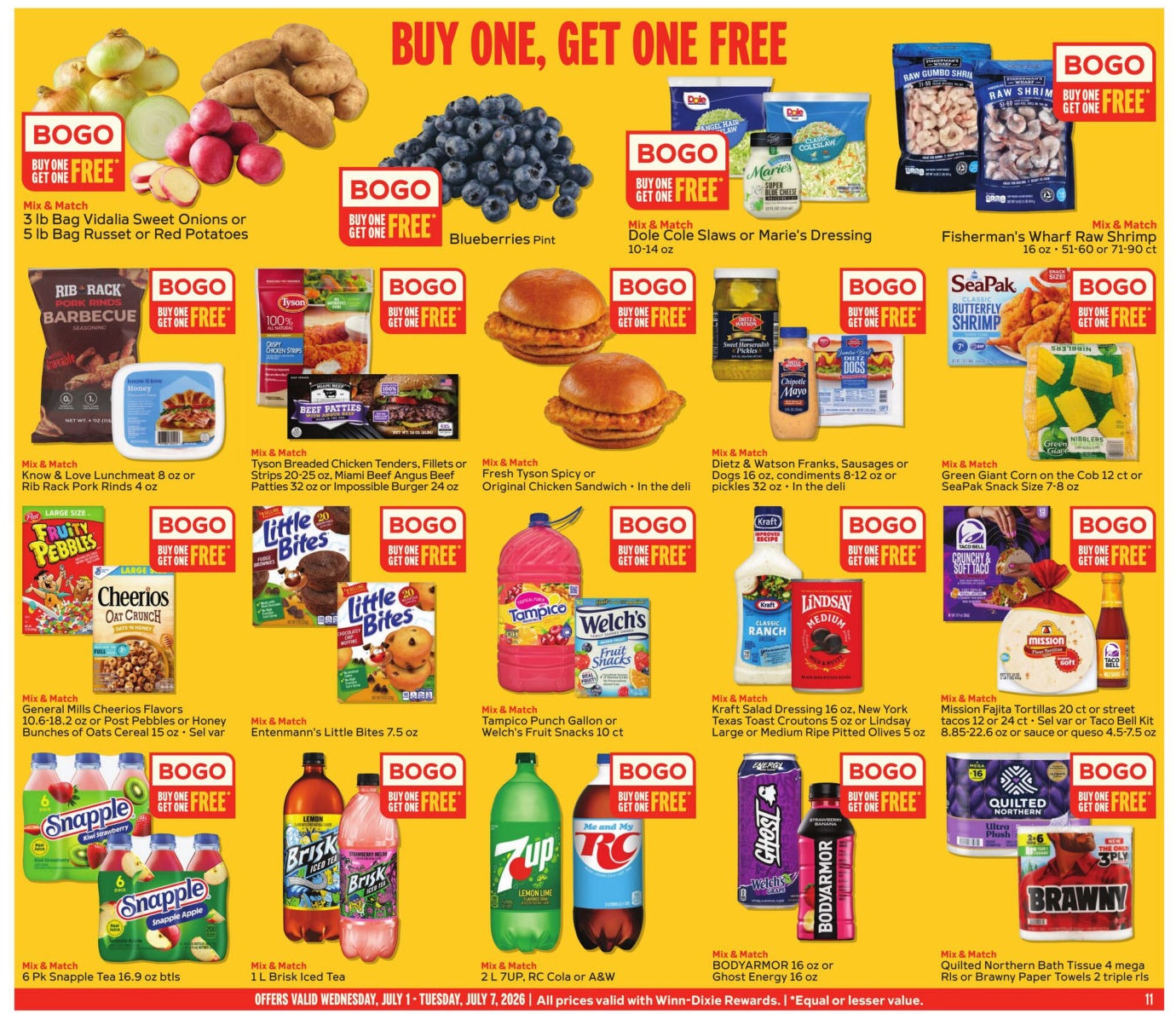 Winn-Dixie Weekly Ad Page 11