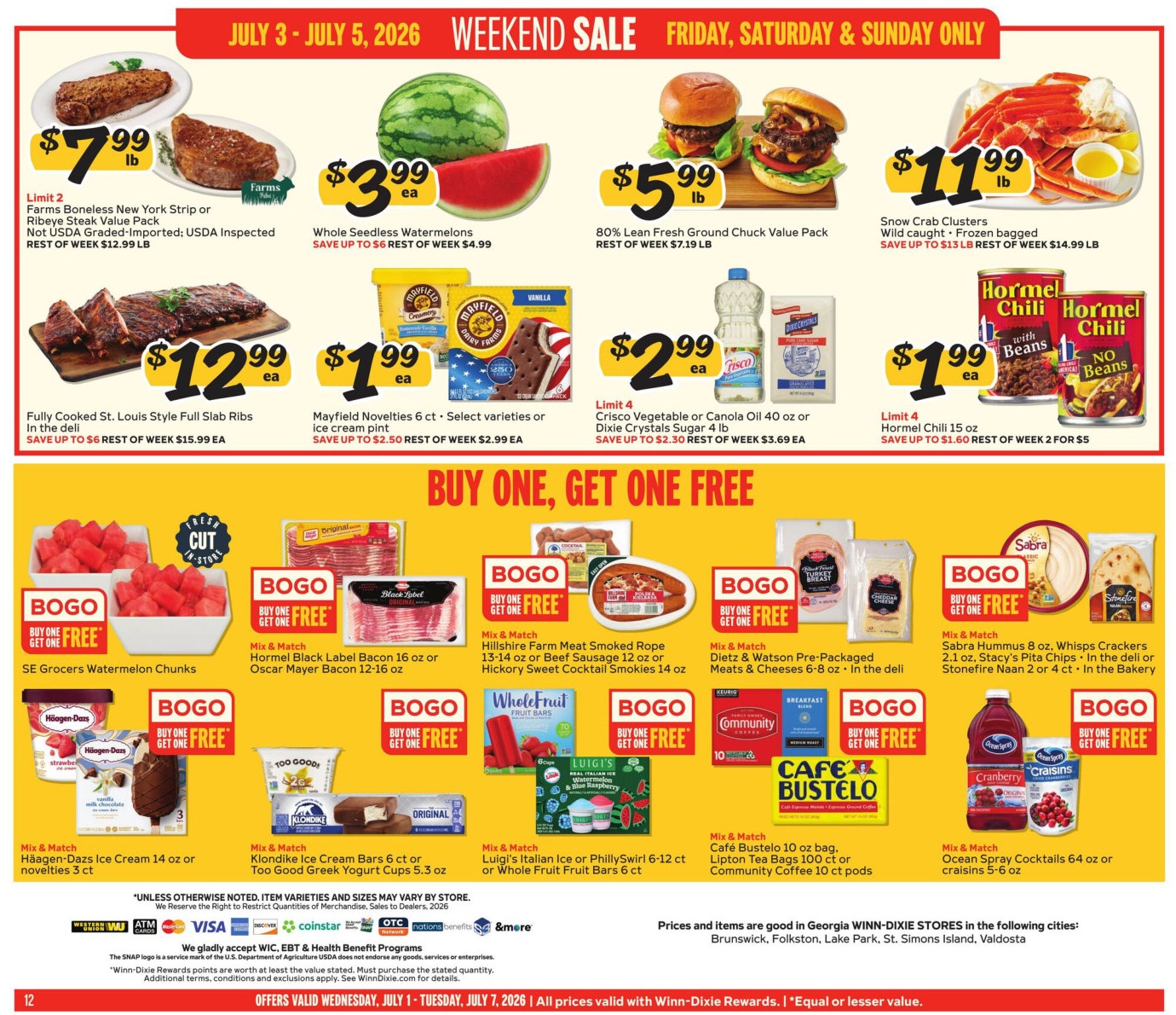Winn-Dixie Weekly Ad Page 12