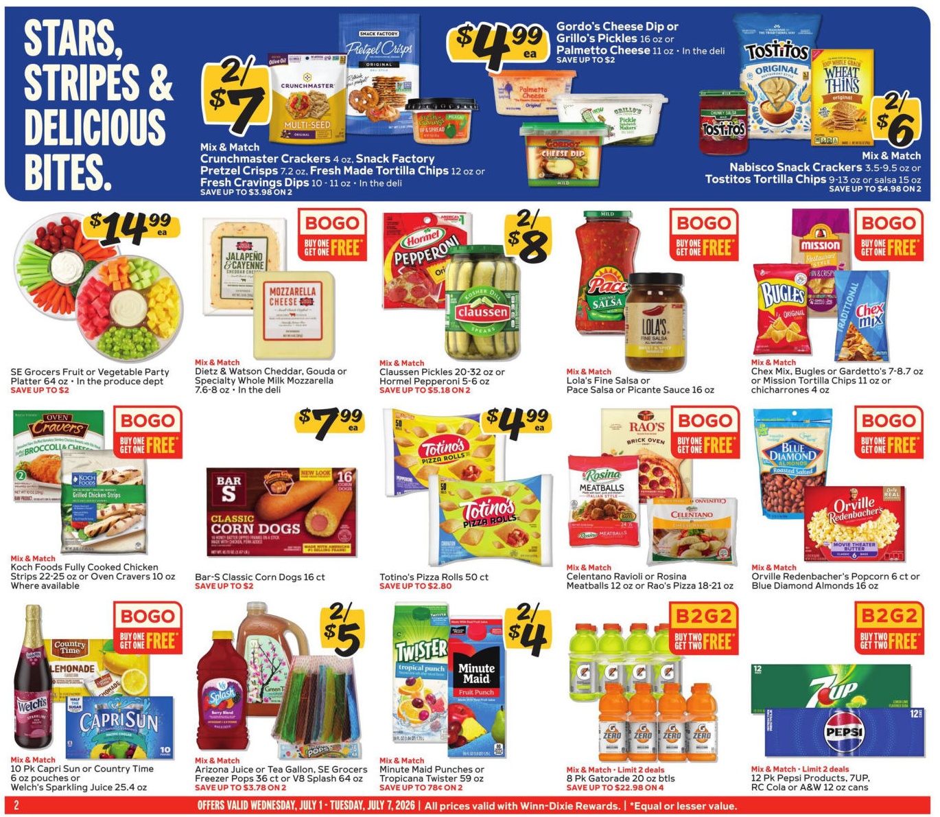 Winn-Dixie Weekly Ad Page 2