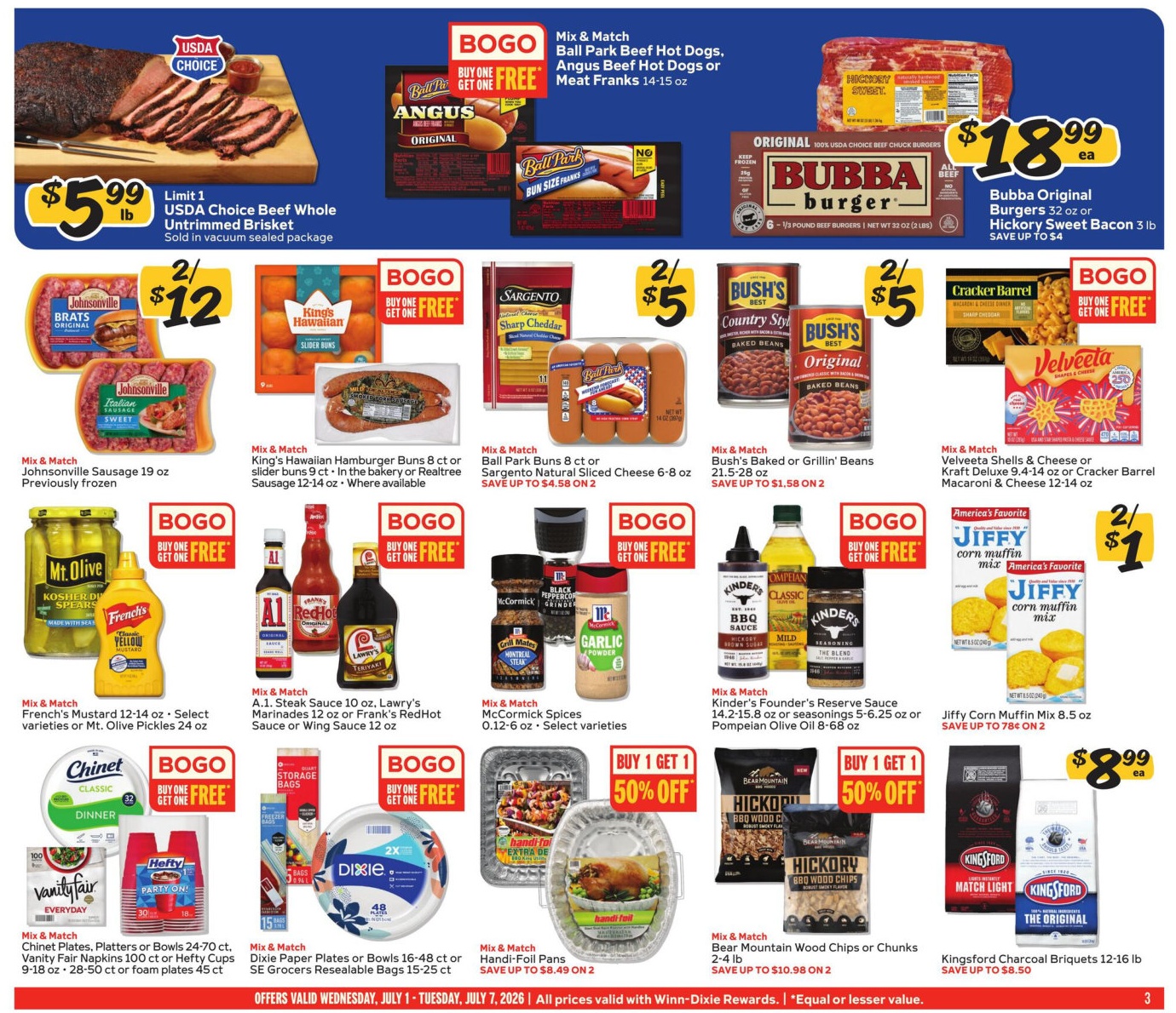 Winn-Dixie Weekly Ad Page 3