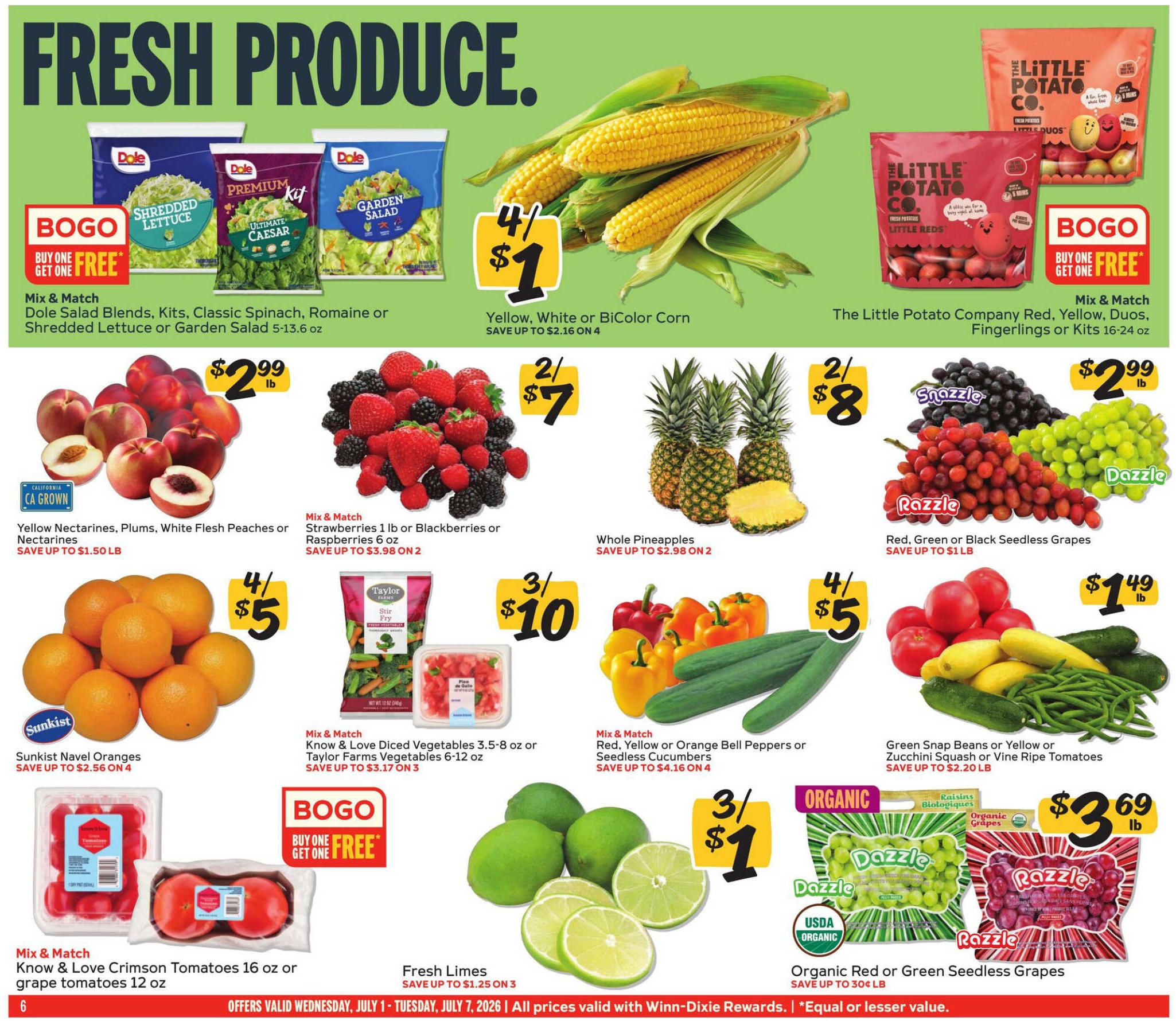 Winn-Dixie Weekly Ad Page 6