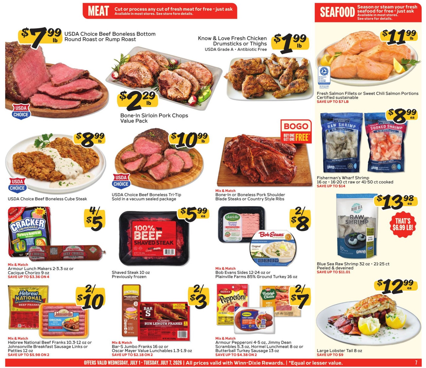 Winn-Dixie Weekly Ad Page 7